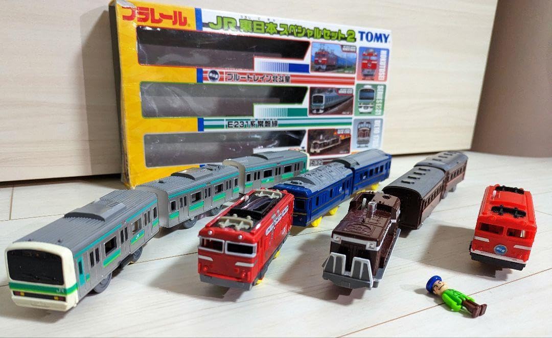 Amazon | 限定品/JR東日本スペシャルセット2/プラレール/ブルー